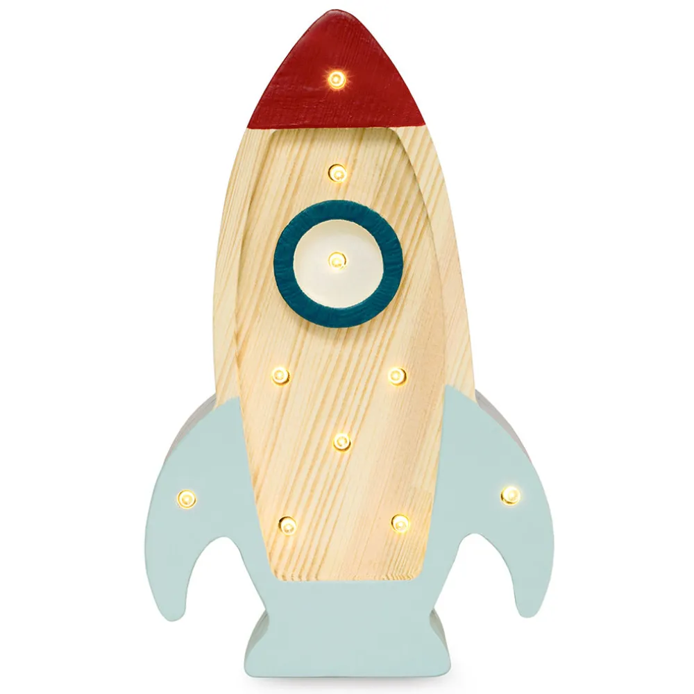 Mini Rocket Ship Lamp