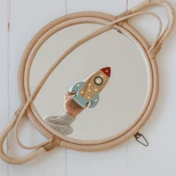 Mini Rocket Ship Lamp