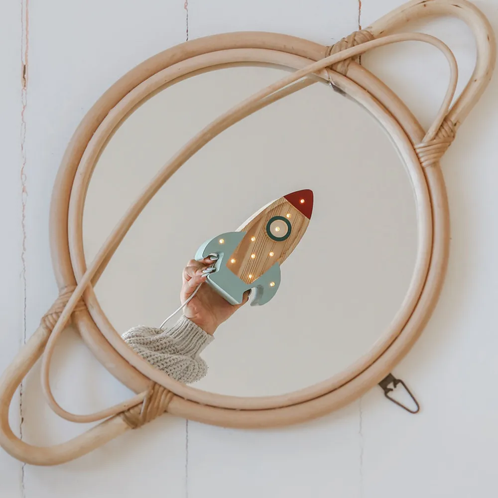 Mini Rocket Ship Lamp