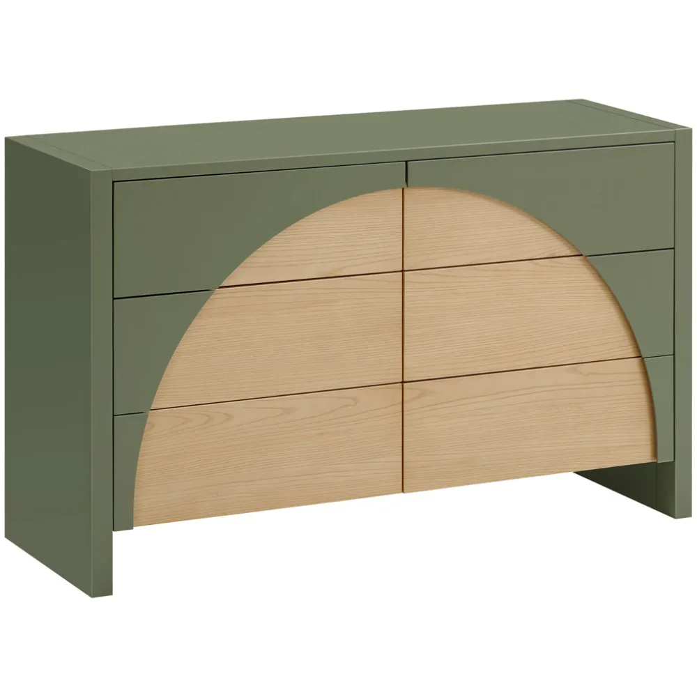 Moab 6-Drawer Assembled Dresser