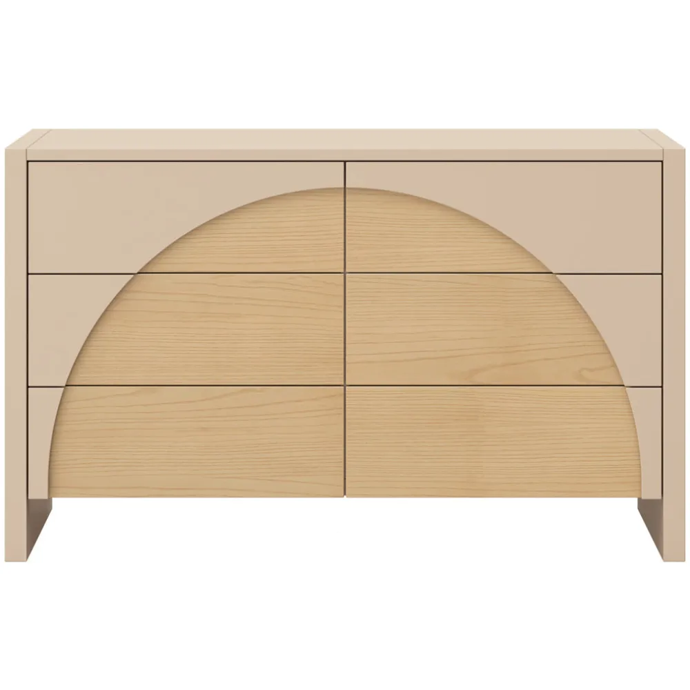 Moab 6-Drawer Assembled Dresser
