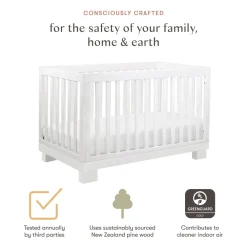 Modo 3-in-1 Convertible Crib with Toddler Bed Conversion Kit