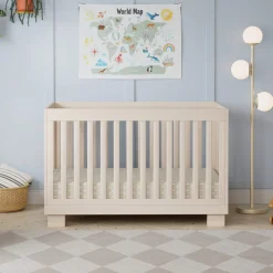 Modo 3-in-1 Convertible Crib with Toddler Bed Conversion Kit