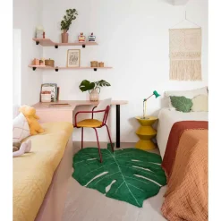 Monstera Leaf Washable Rug