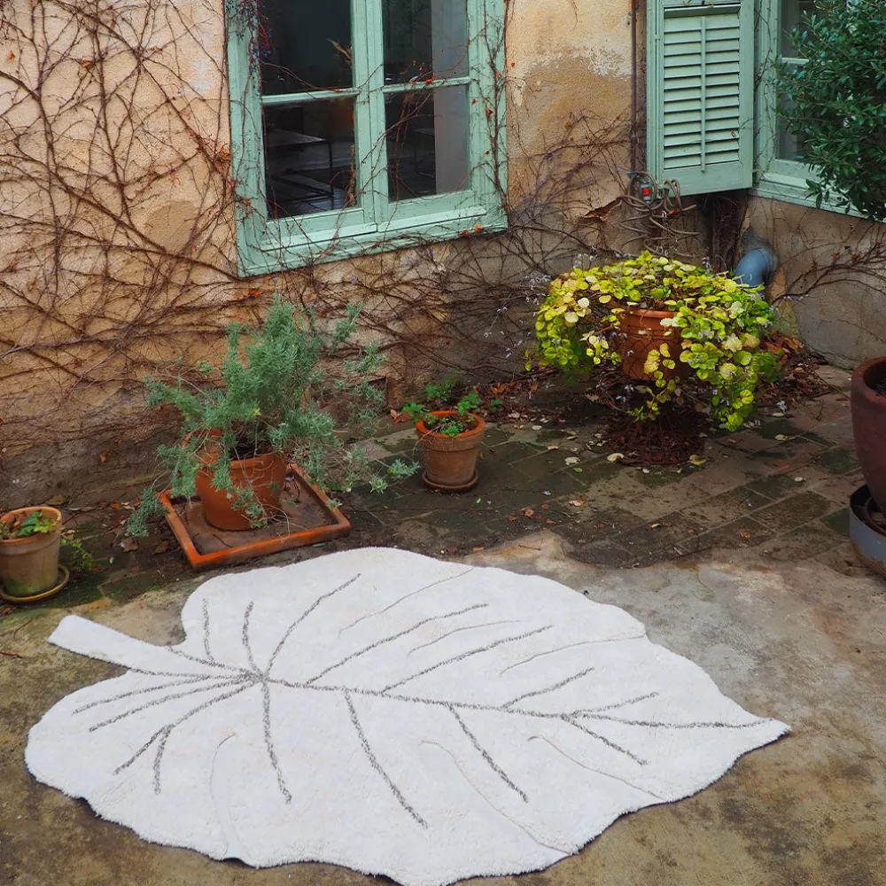 Monstera Washable Rug