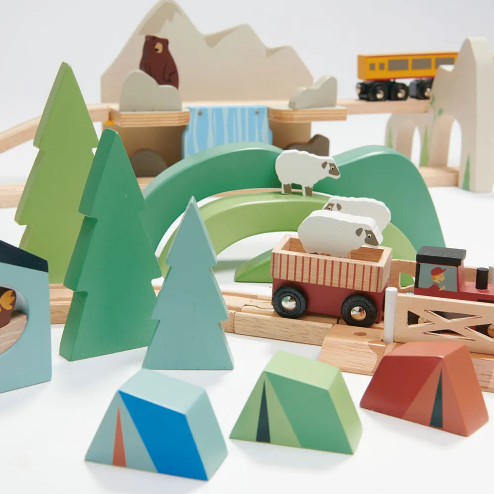 Mountain View Train Set