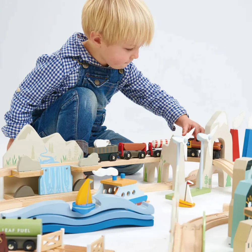Mountain View Train Set