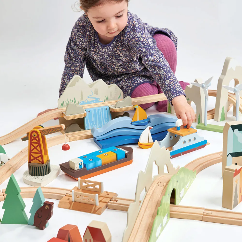 Mountain View Train Set