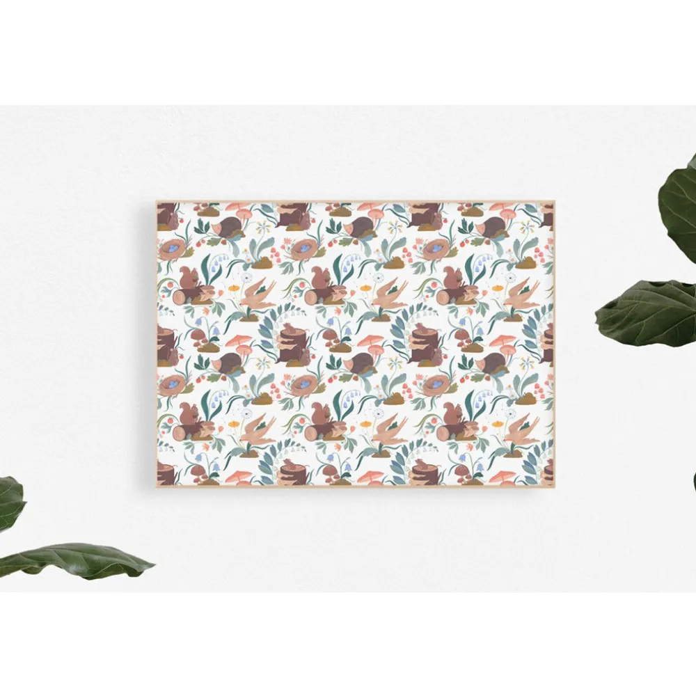 Mushroom Forest Mural