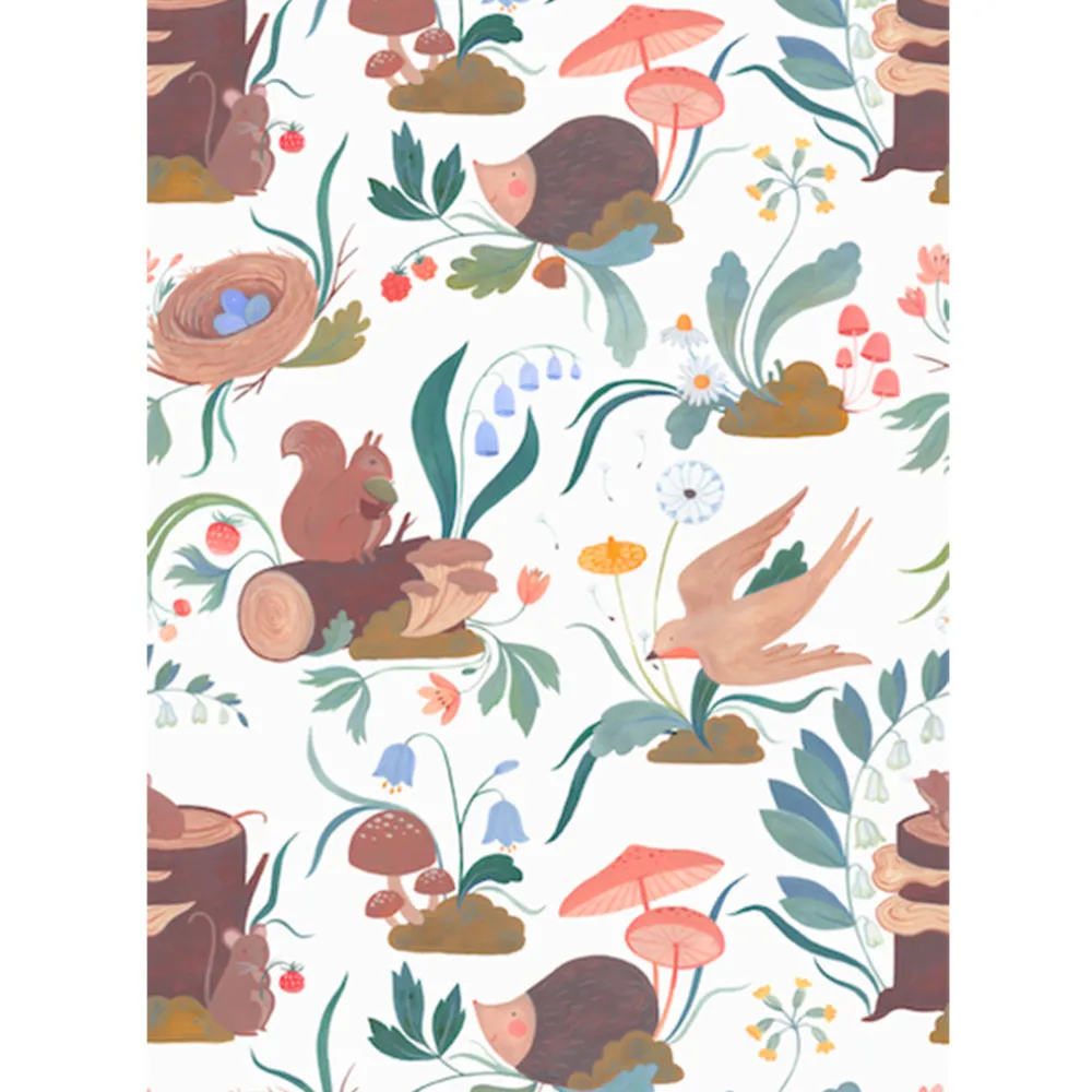 Mushroom Forest Mural