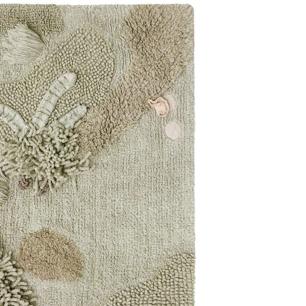 Mushroom Forest Washable Play Rug