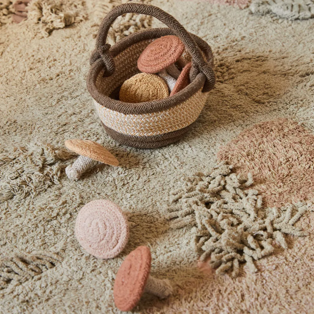 Mushroom Forest Washable Play Rug