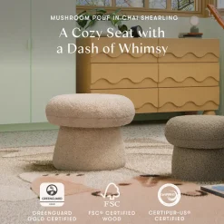 Mushroom Pouf