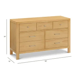 Nantucket 7-Drawer Assembled Dresser