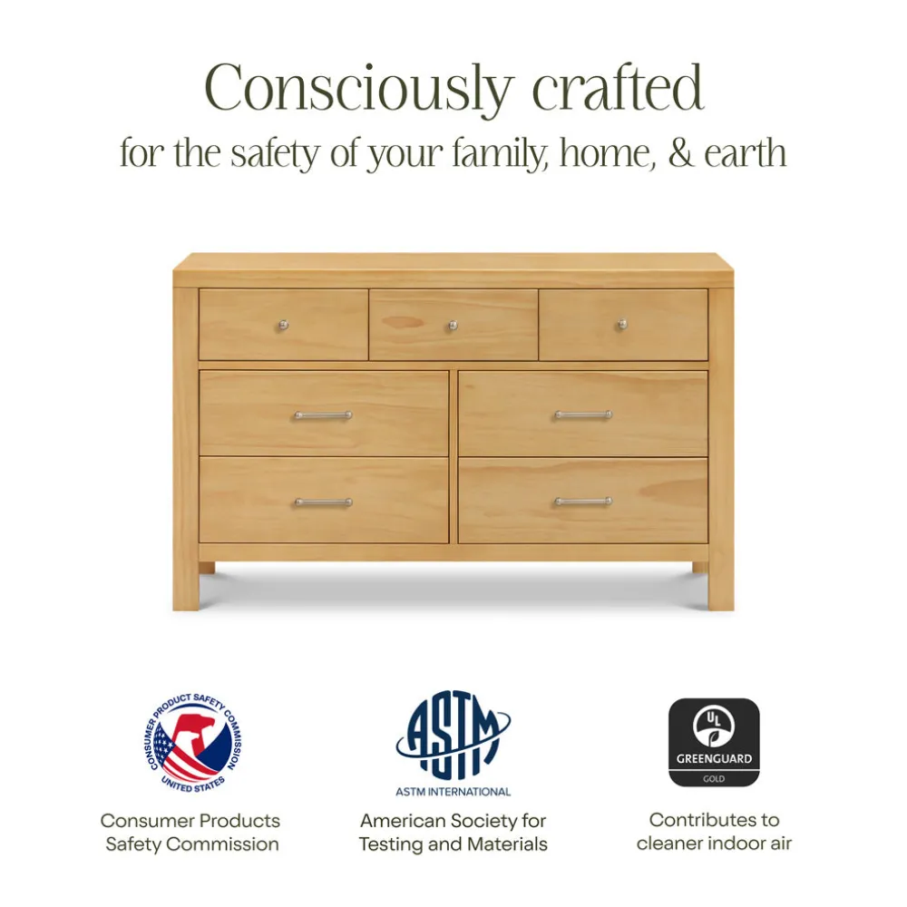 Nantucket 7-Drawer Assembled Dresser