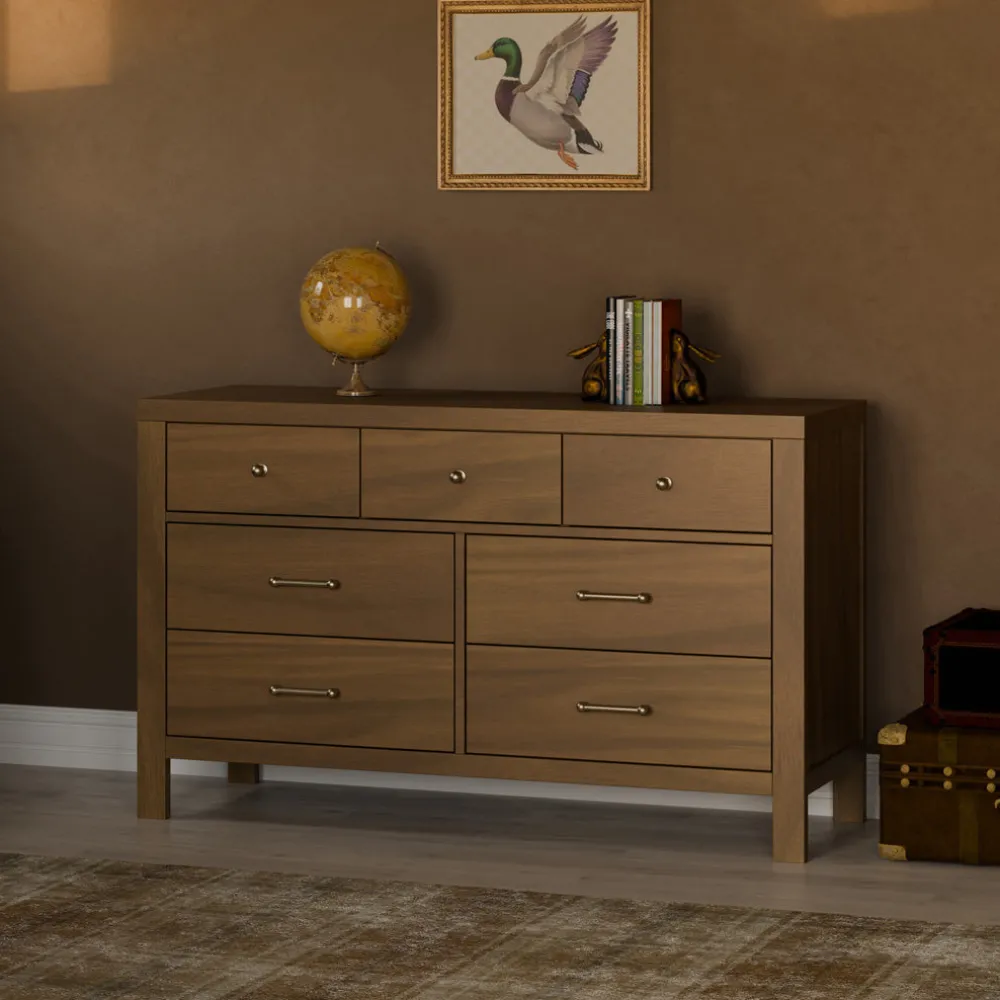 Nantucket 7-Drawer Assembled Dresser