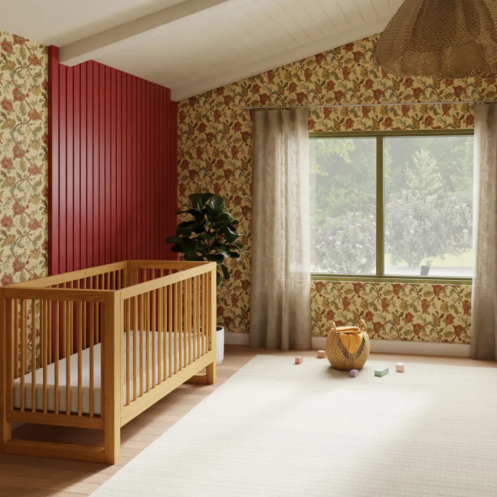 Nantucket 3-in-1 Convertible Crib With Toddler Bed Conversion Kit