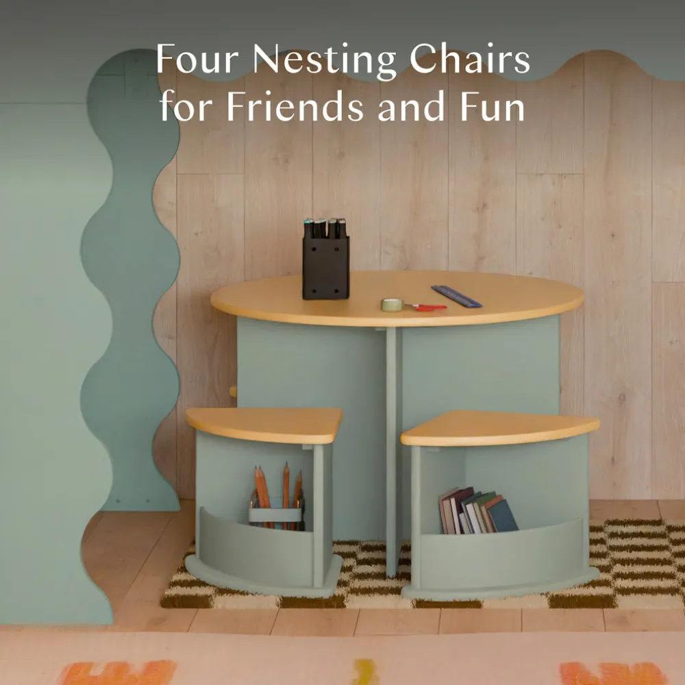 Nessa Nesting Play Table and Chair Set