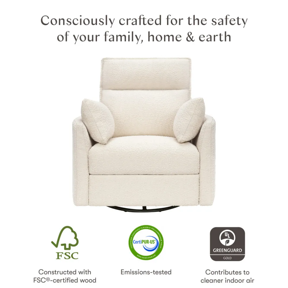 Nori Electronic Recliner and Swivel Glider with USB port