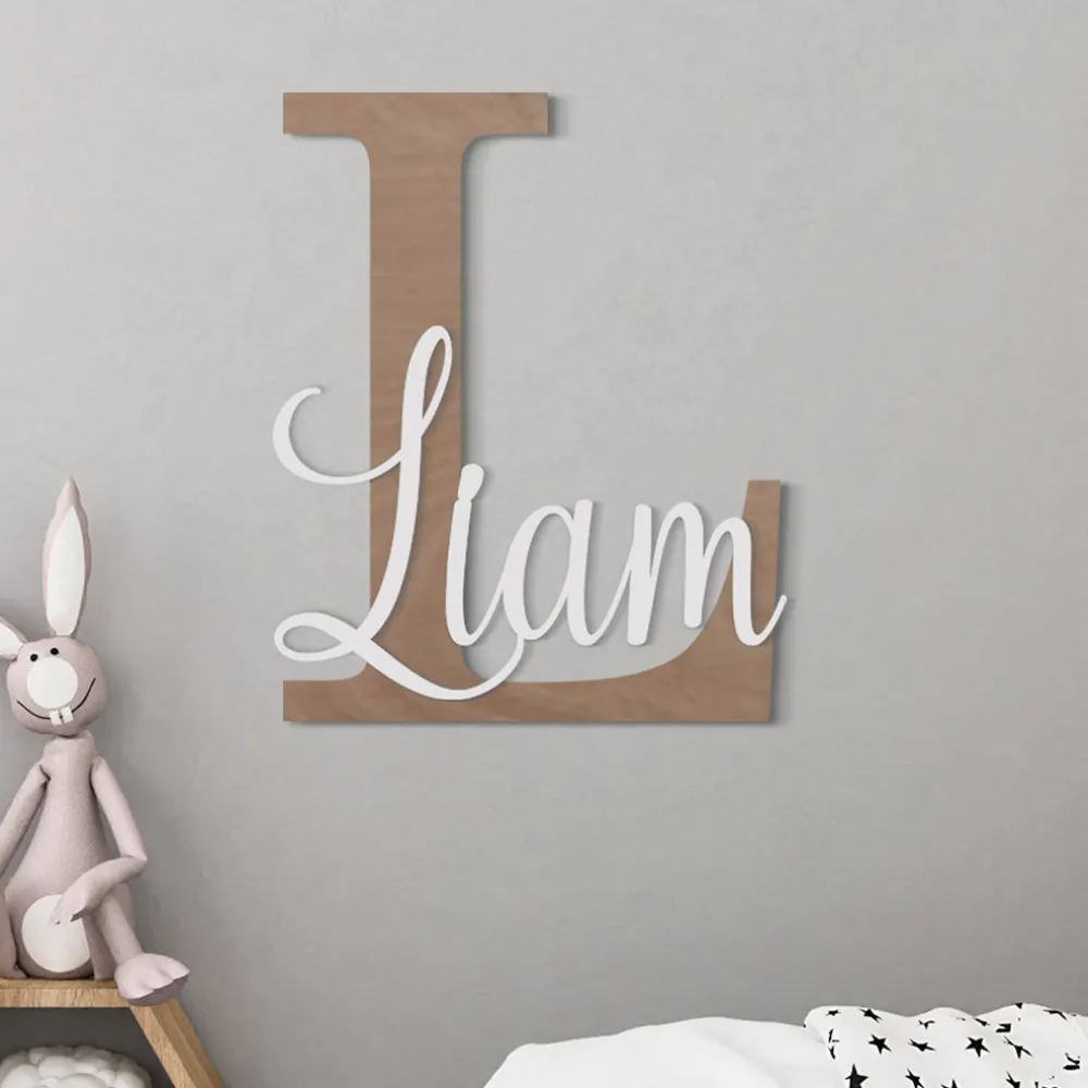 Nursery Initial & Name On It