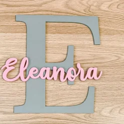 Nursery Initial & Name On It