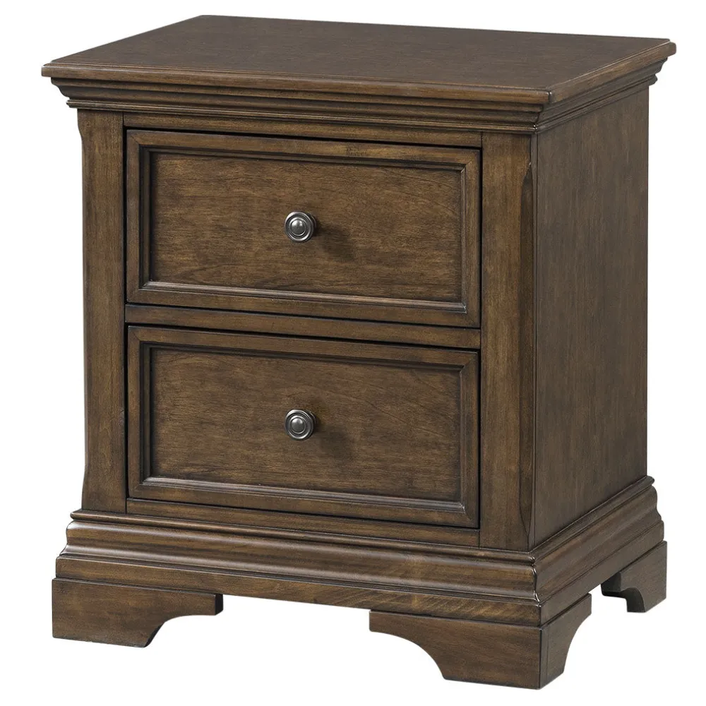 Olivia 2-Drawer Nightstand