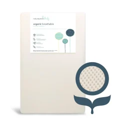Organic Breathable Mini Crib Mattress