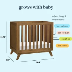 Otto 3-in-1 Convertible Mini Crib