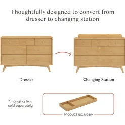 Palma 7-Drawer Assembled Double Dresser