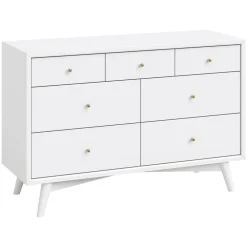 Palma 7-Drawer Assembled Double Dresser