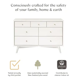 Palma 7-Drawer Assembled Double Dresser