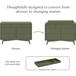 Palma 7-Drawer Assembled Double Dresser