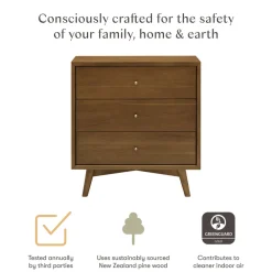 Palma 3-Drawer Compact Assembled Dresser (34