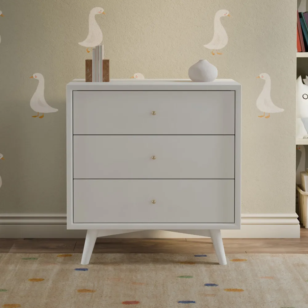 Palma 3-Drawer Compact Assembled Dresser (34")