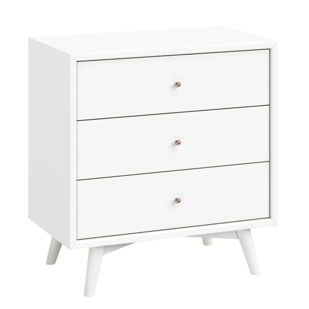 Palma 3-Drawer Compact Assembled Dresser (34")