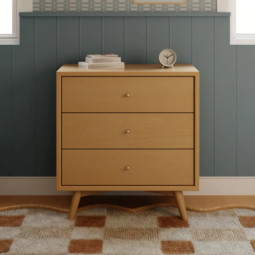 Palma 3-Drawer Compact Assembled Dresser (34")