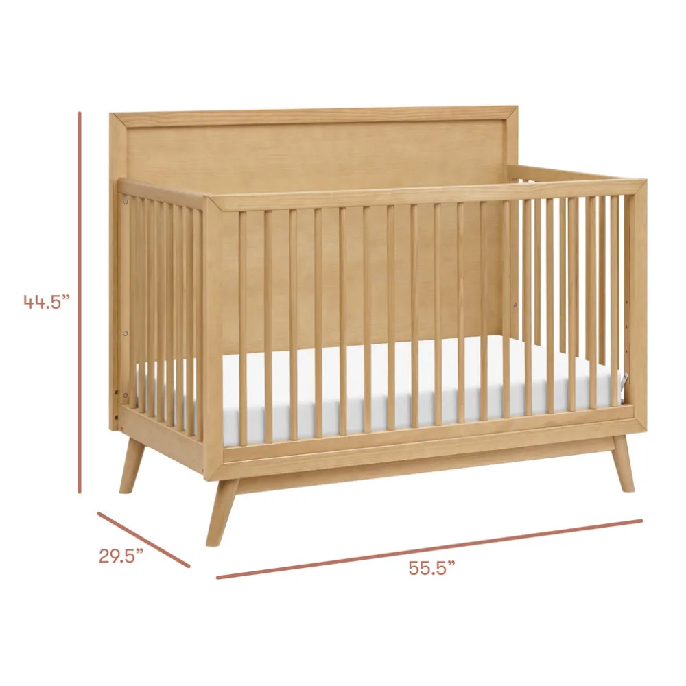 Palma 4-in-1 Convertible Crib + Toddler Bed Conversion Kit