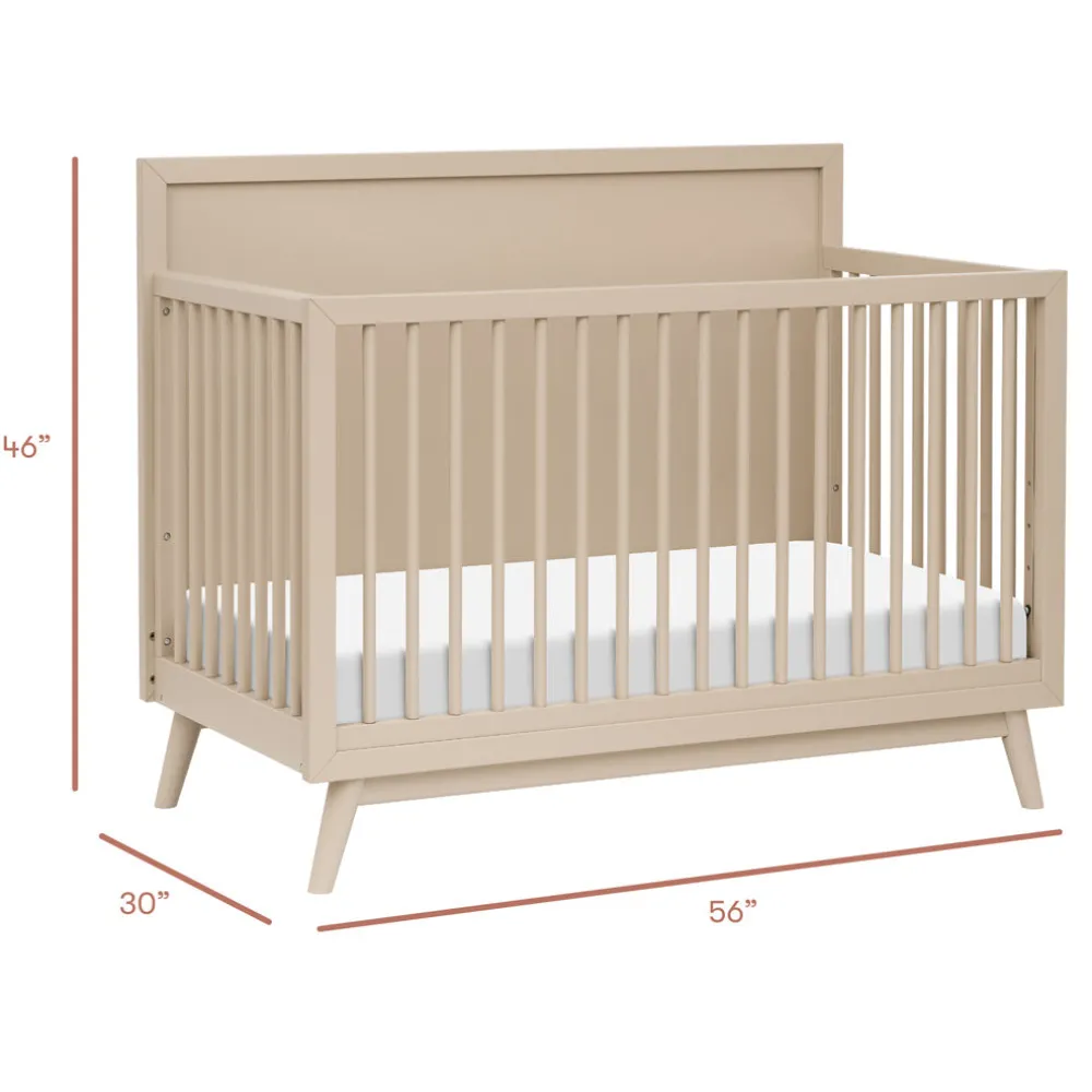 Palma 4-in-1 Convertible Crib + Toddler Bed Conversion Kit