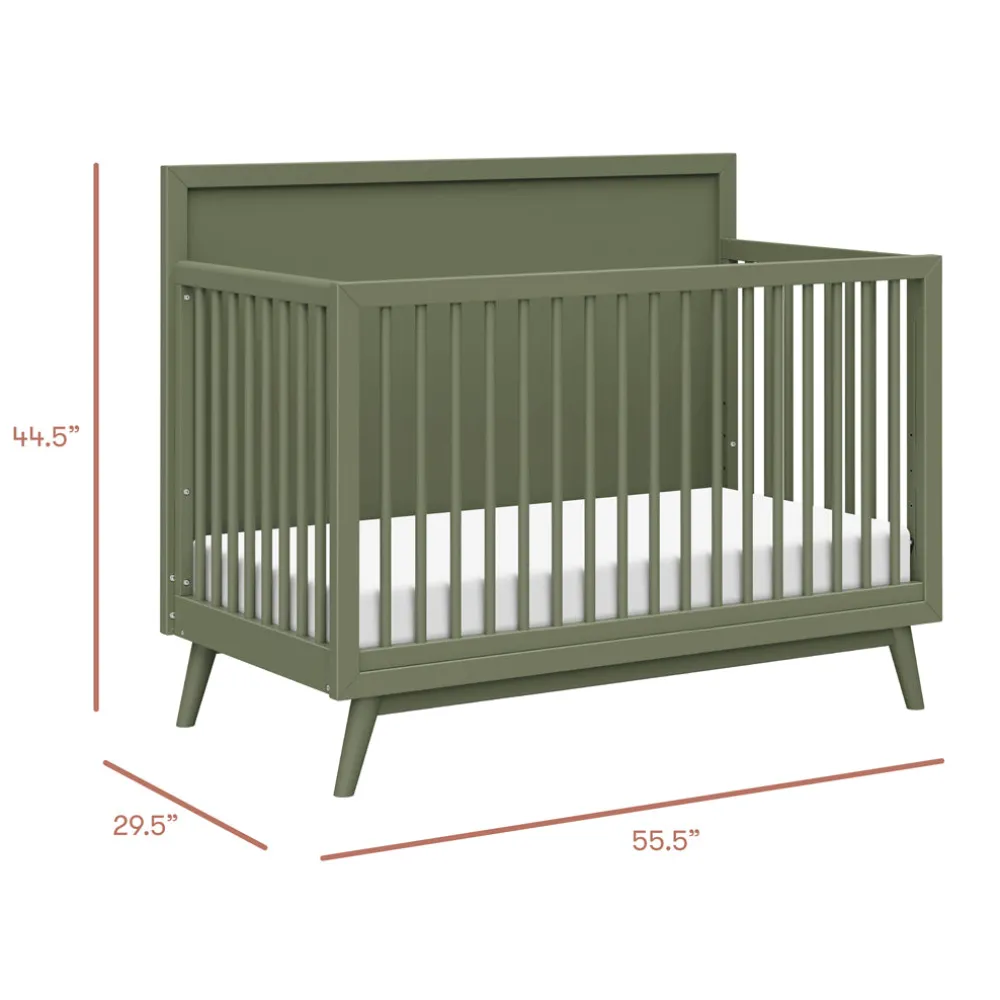 Palma 4-in-1 Convertible Crib + Toddler Bed Conversion Kit