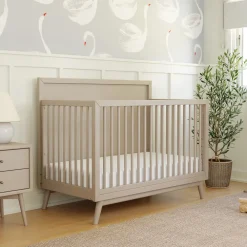 Palma 4-in-1 Convertible Crib + Toddler Bed Conversion Kit