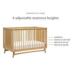 Peggy 3-in-1 Convertible Crib + Toddler Bed Conversion Kit