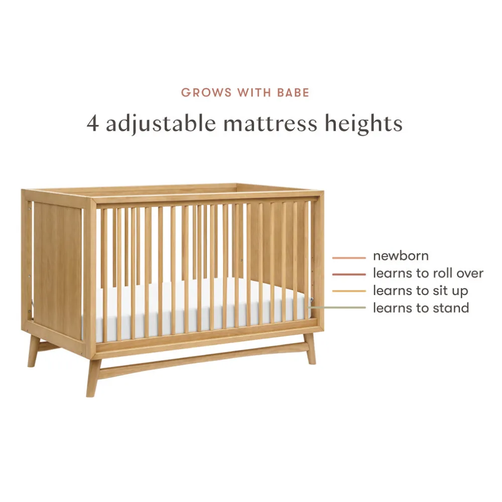 Peggy 3-in-1 Convertible Crib + Toddler Bed Conversion Kit