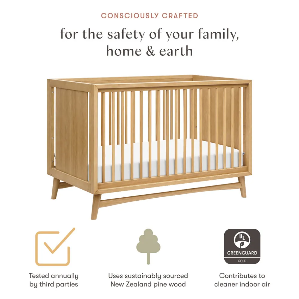 Peggy 3-in-1 Convertible Crib + Toddler Bed Conversion Kit