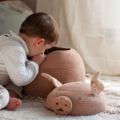 Peggy the Pig Basket