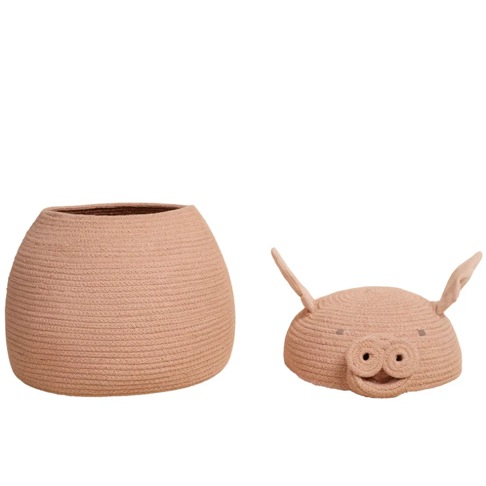 Peggy the Pig Basket