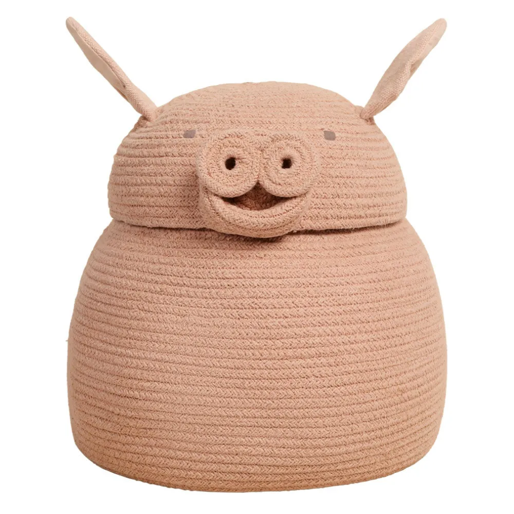 Peggy the Pig Basket