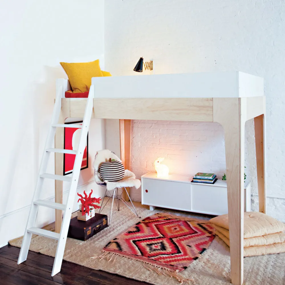 Perch Full Loft Bed Console