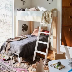 Perch Twin Bed in White