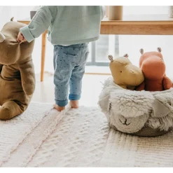 Pink Nose Sheep Woolable Basket