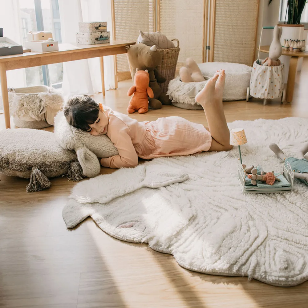 Pink Nose Sheep Woolable Cushion